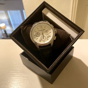 Michael Kors Leather Watch